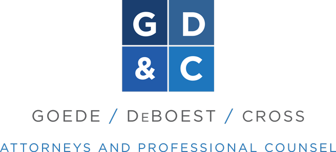 Goede, DeBoest & Cross logo.